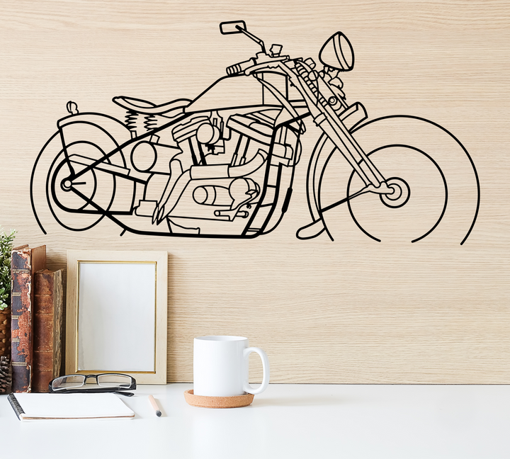 Motorrad – Hochwertiges Metall